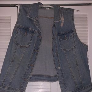 Denim vest